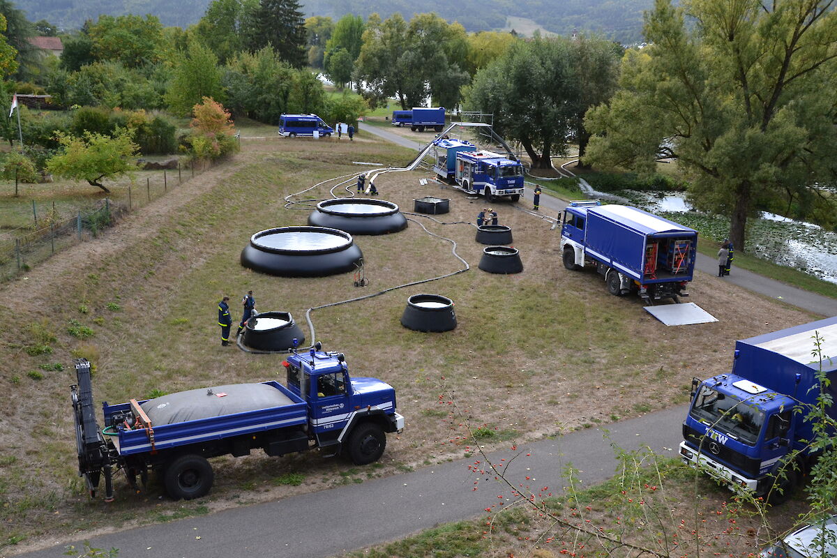 Die Fachgruppe Wasserschaden/Pumpen im THW OV Lohr