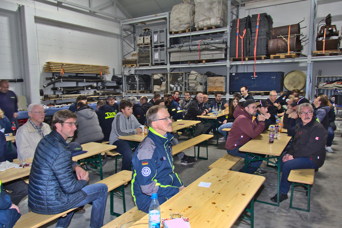 Helfersprecherwahl 2021 Ehrung für 455 THW Jahre