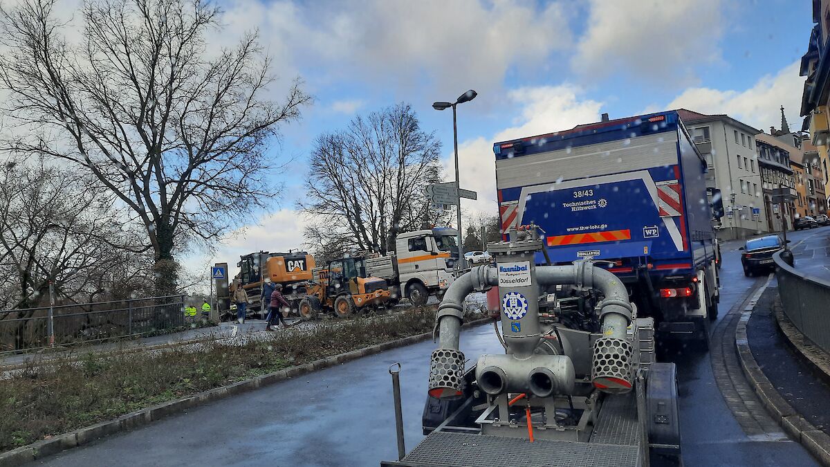 Pumpeinsatz in Aschaffenburg