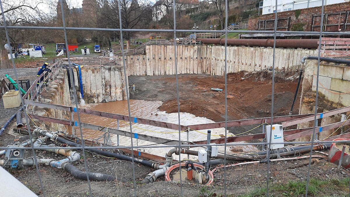 Pumpeinsatz in Aschaffenburg