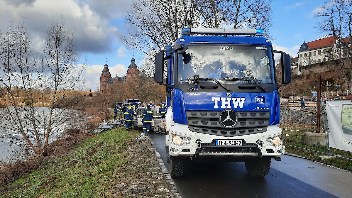 Pumpeinsatz in Aschaffenburg