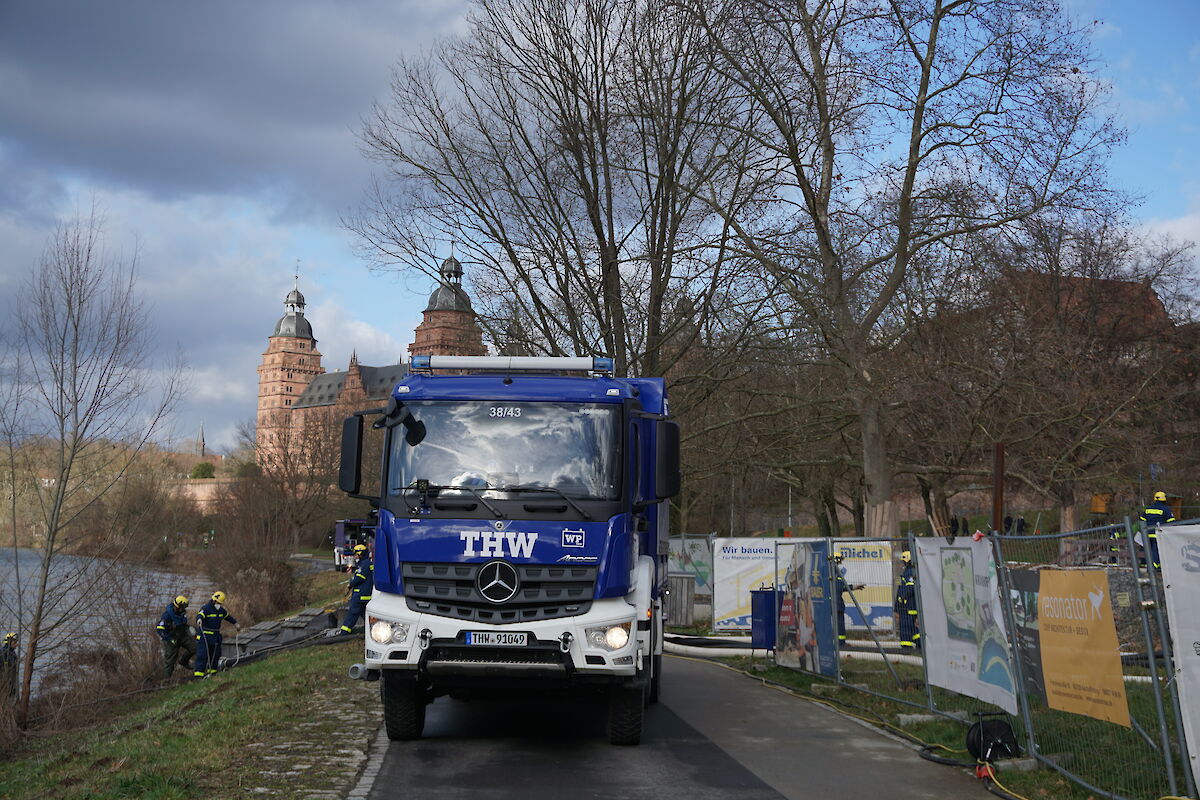 Pumpeinsatz in Aschaffenburg