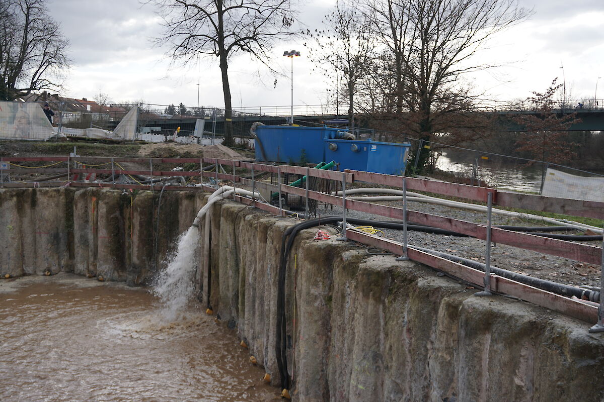 Pumpeinsatz in Aschaffenburg