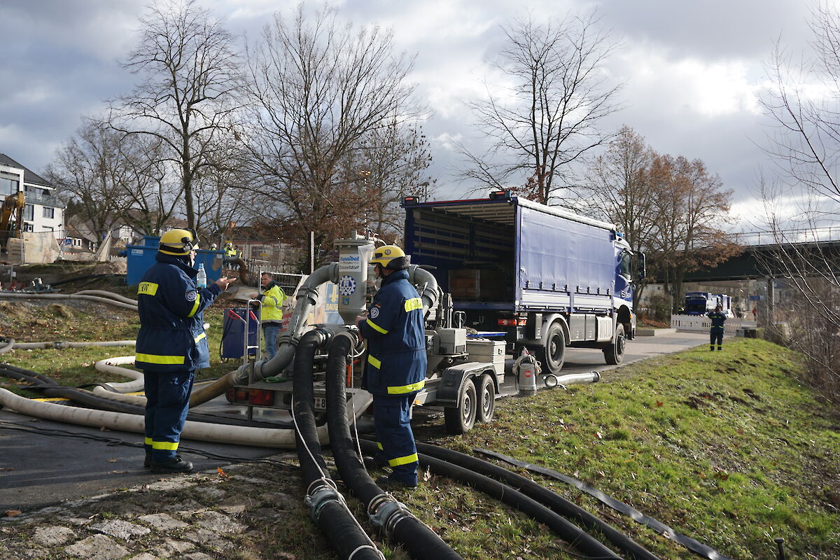 Pumpeinsatz in Aschaffenburg