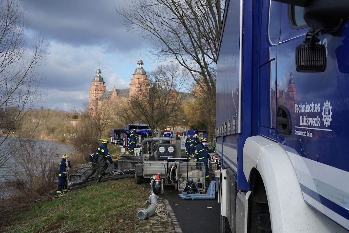 Pumpeinsatz in Aschaffenburg