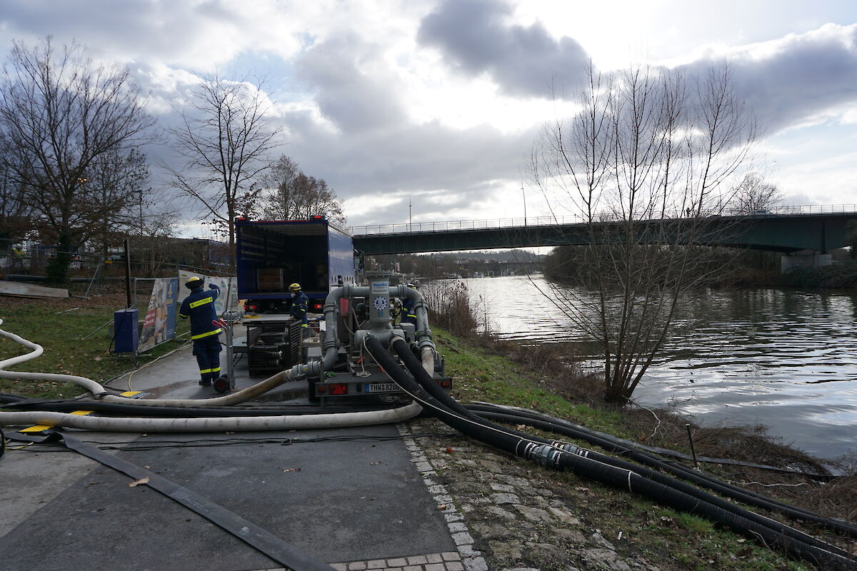 Pumpeinsatz in Aschaffenburg