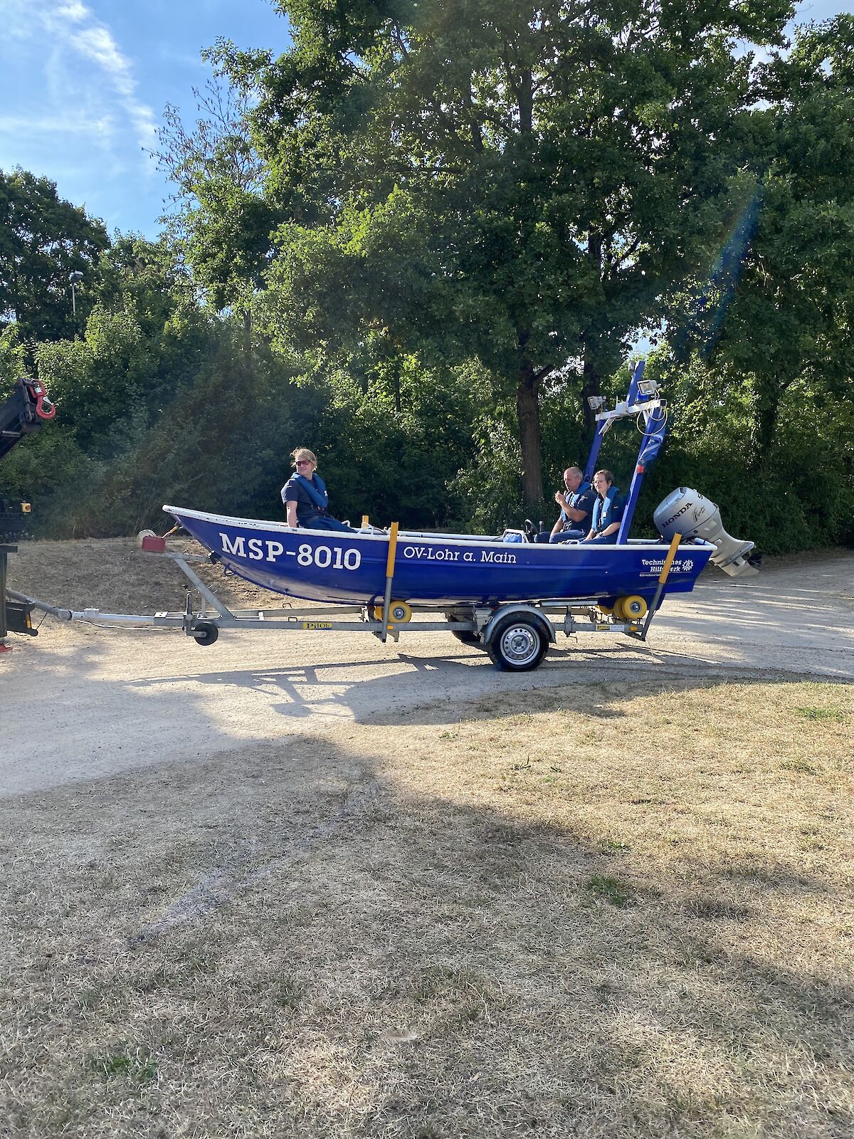 Zu Wasser, zu Lande und in der Luft beim Jubiläumsfest 140 Jahre Feuerwehrverein Sendelbach.