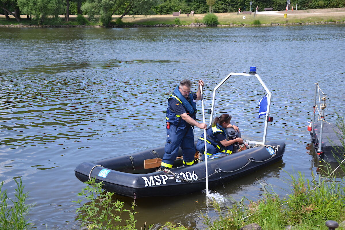 Zu Wasser, zu Lande und in der Luft beim Jubiläumsfest 140 Jahre Feuerwehrverein Sendelbach.