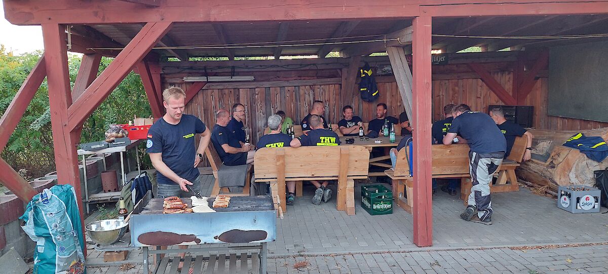 THW  Lohr besucht Bürgerfest in Grimma