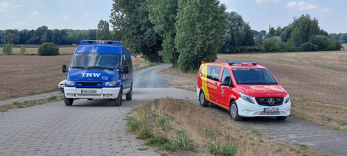 THW  Lohr besucht Bürgerfest in Grimma