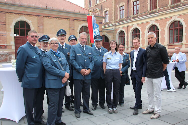 THW  Lohr besucht Bürgerfest in Grimma