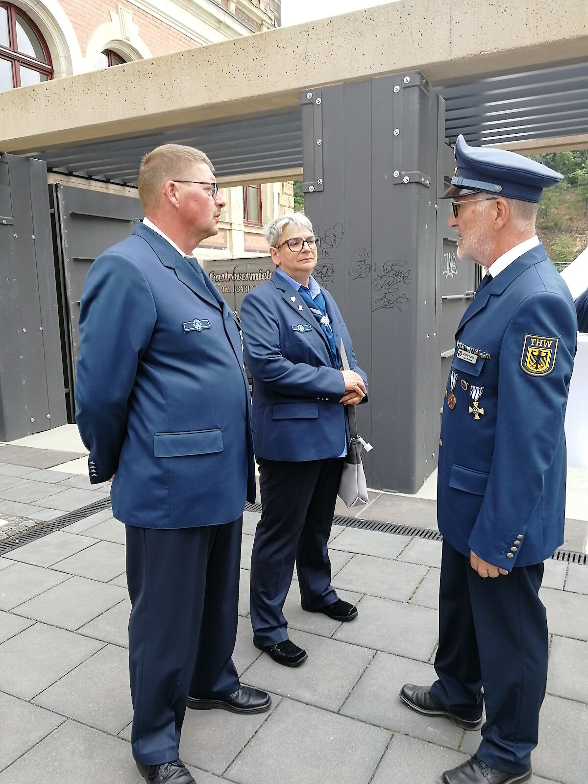 THW  Lohr besucht Bürgerfest in Grimma