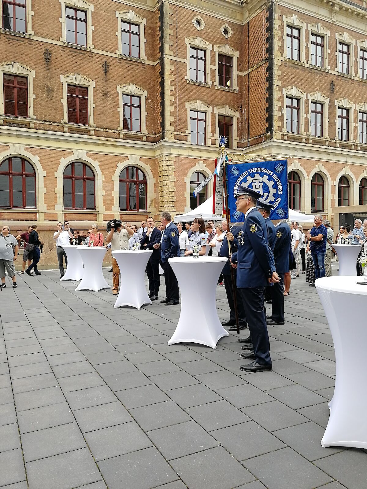 THW  Lohr besucht Bürgerfest in Grimma