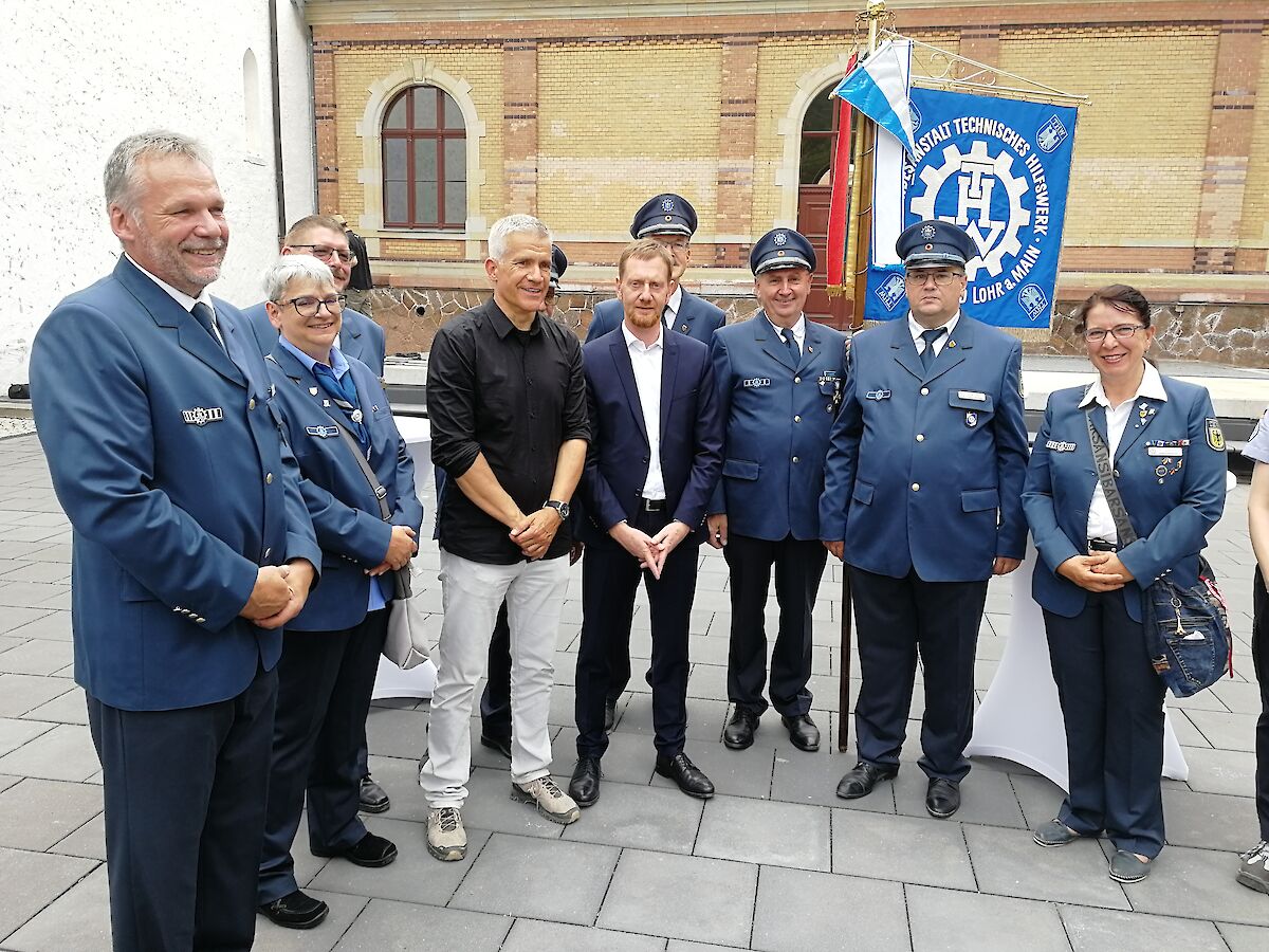 THW  Lohr besucht Bürgerfest in Grimma