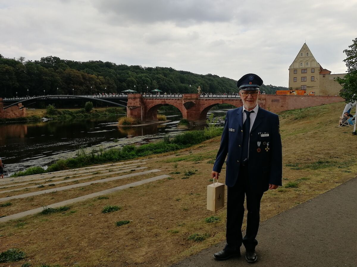 THW  Lohr besucht Bürgerfest in Grimma