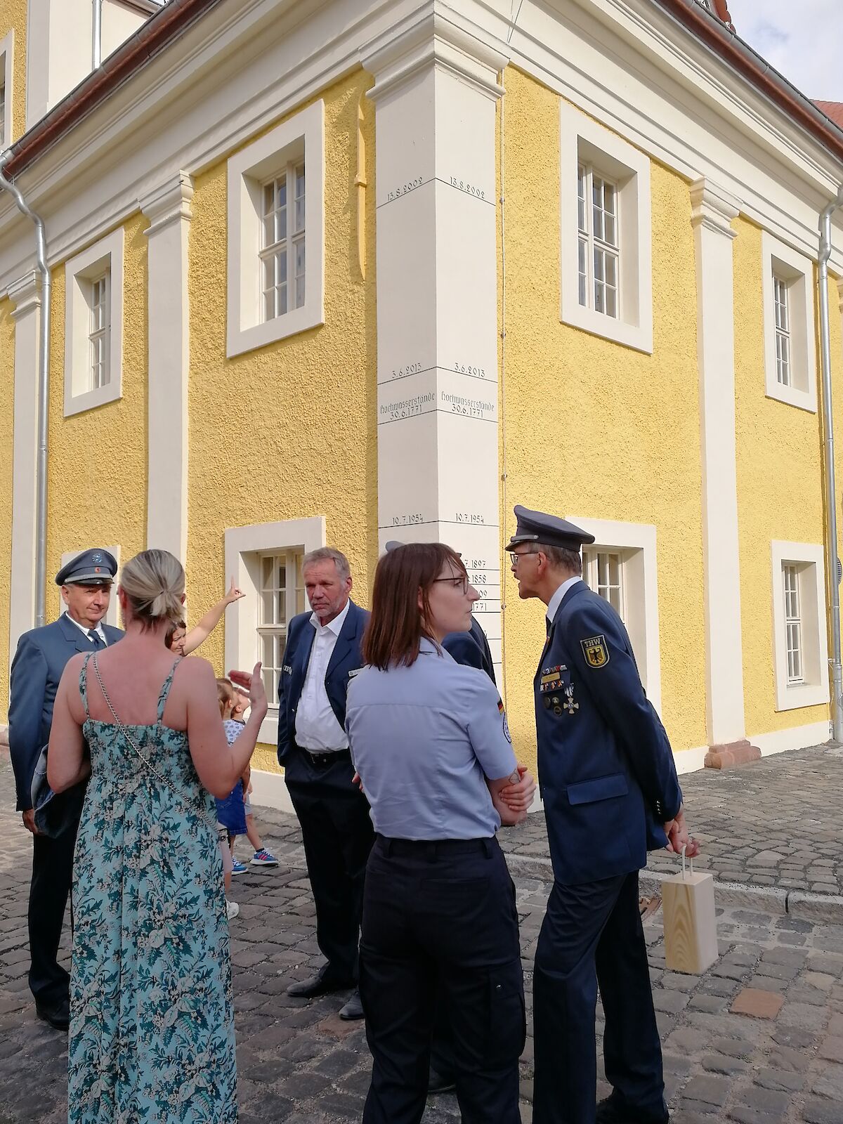 THW  Lohr besucht Bürgerfest in Grimma