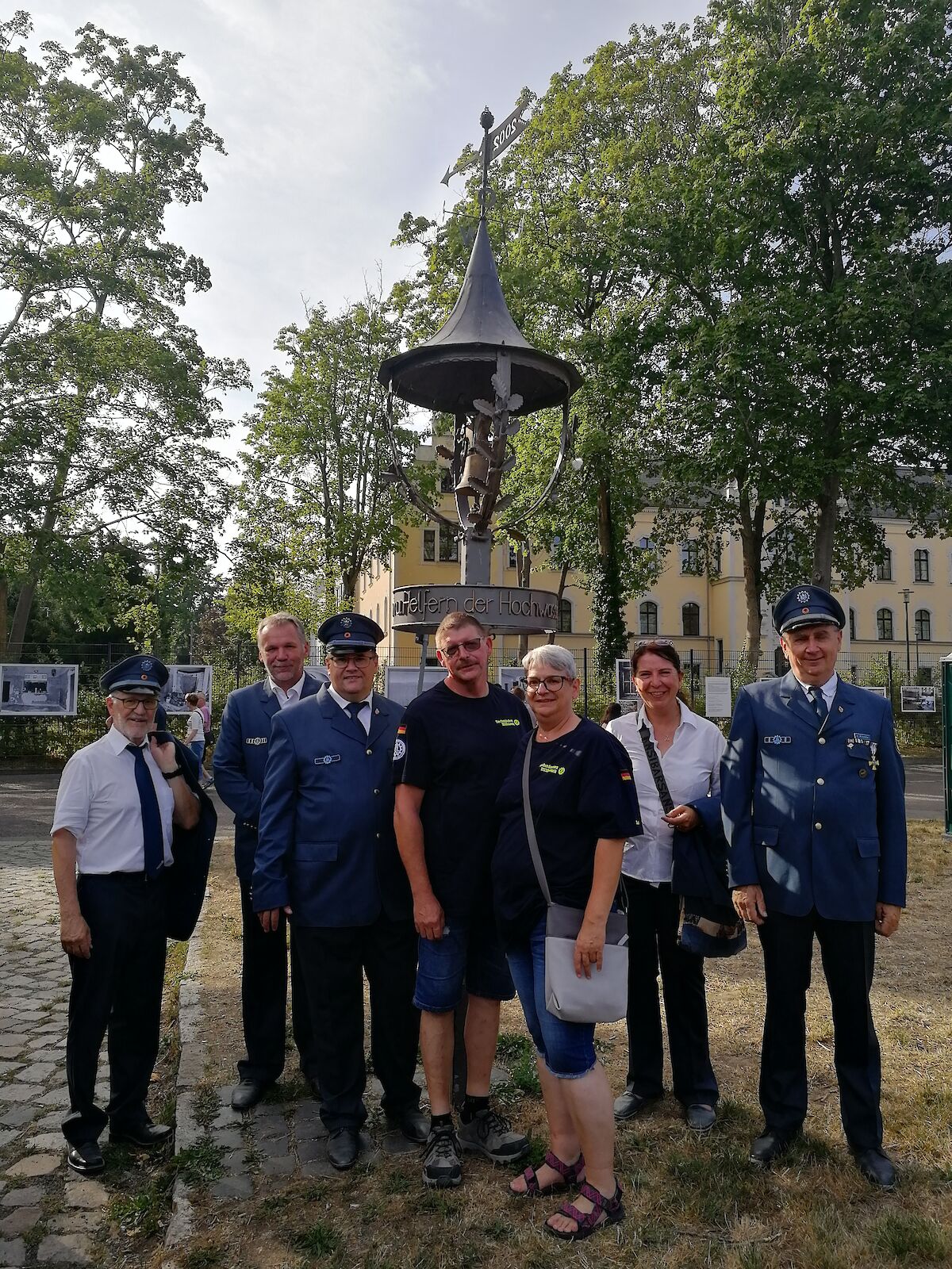 THW  Lohr besucht Bürgerfest in Grimma