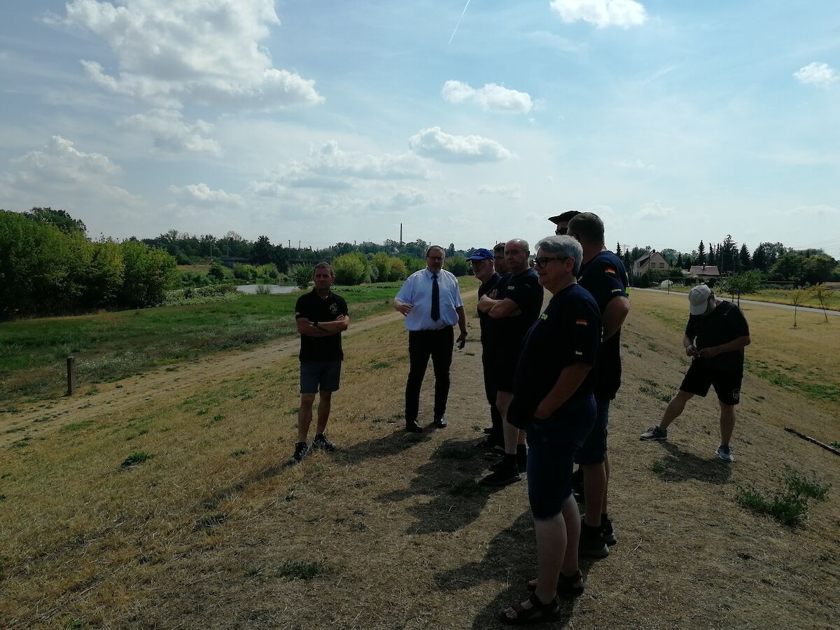 THW  Lohr besucht Bürgerfest in Grimma