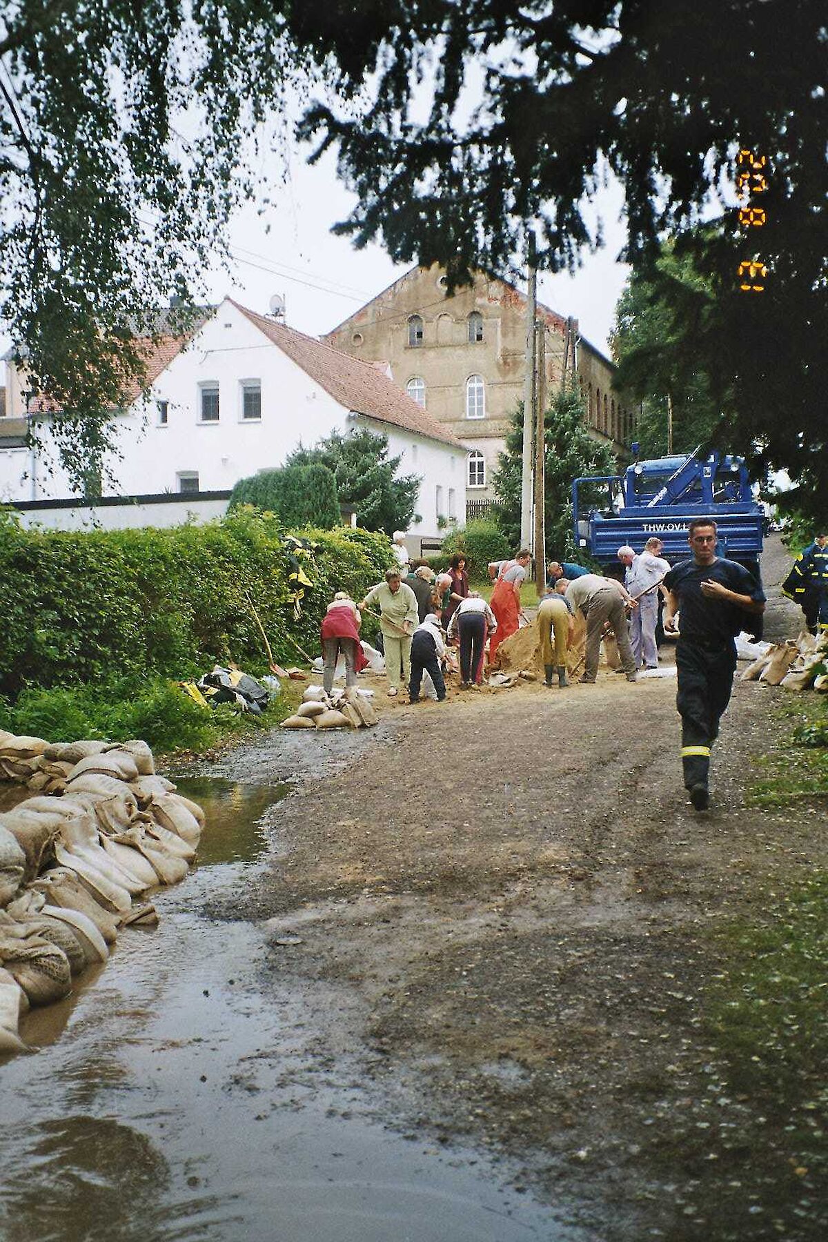 THW  Lohr besucht Bürgerfest in Grimma