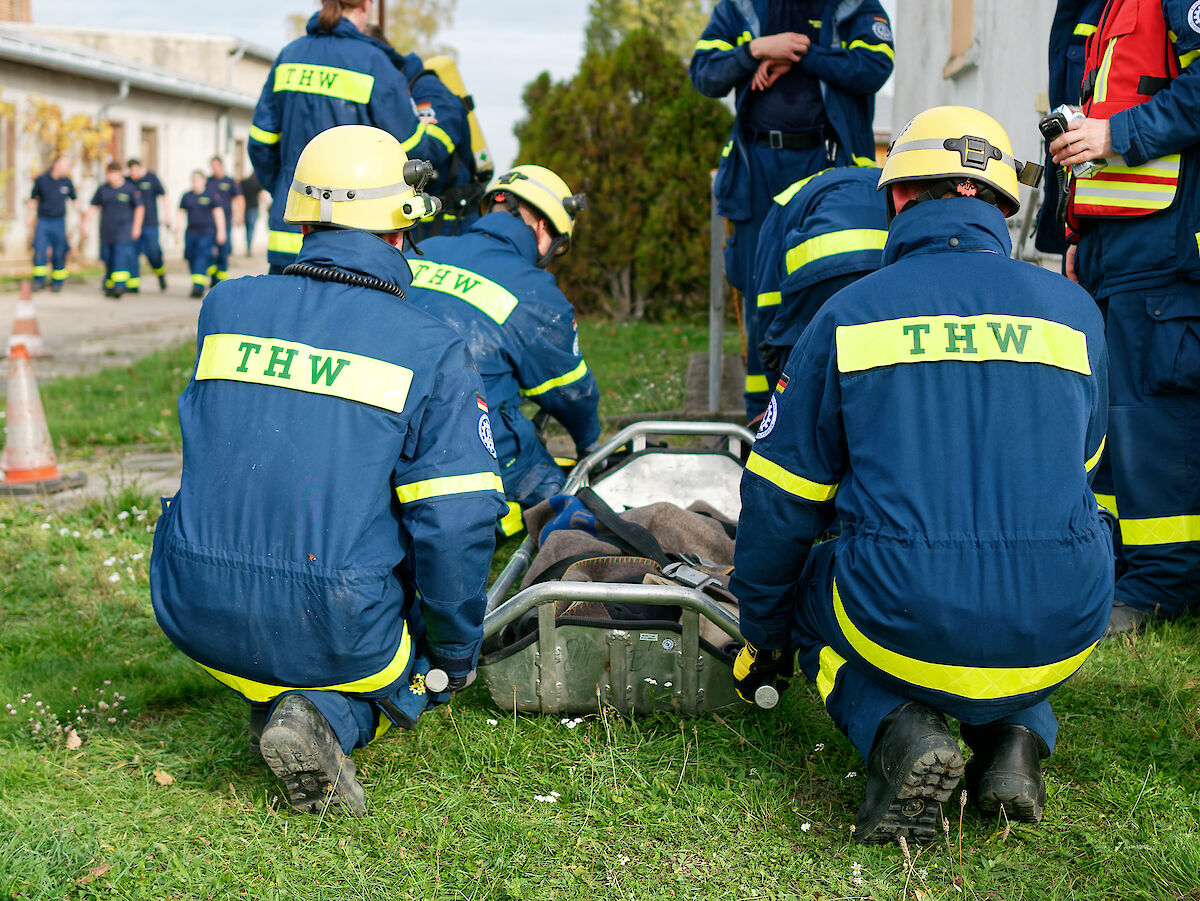 Unterstützung der Großübung „Extremwetterlage im Burgenlandkreis 2022"