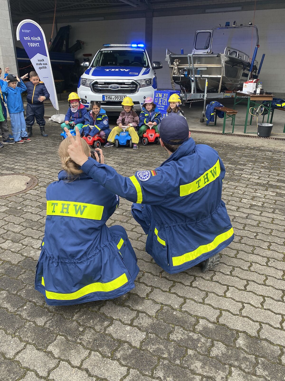 Endlich wieder Blaulichttag im THW Lohr