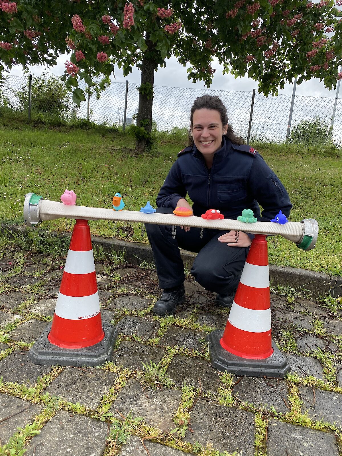 Endlich wieder Blaulichttag im THW Lohr
