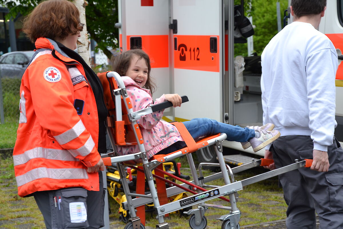 Endlich wieder Blaulichttag im THW Lohr