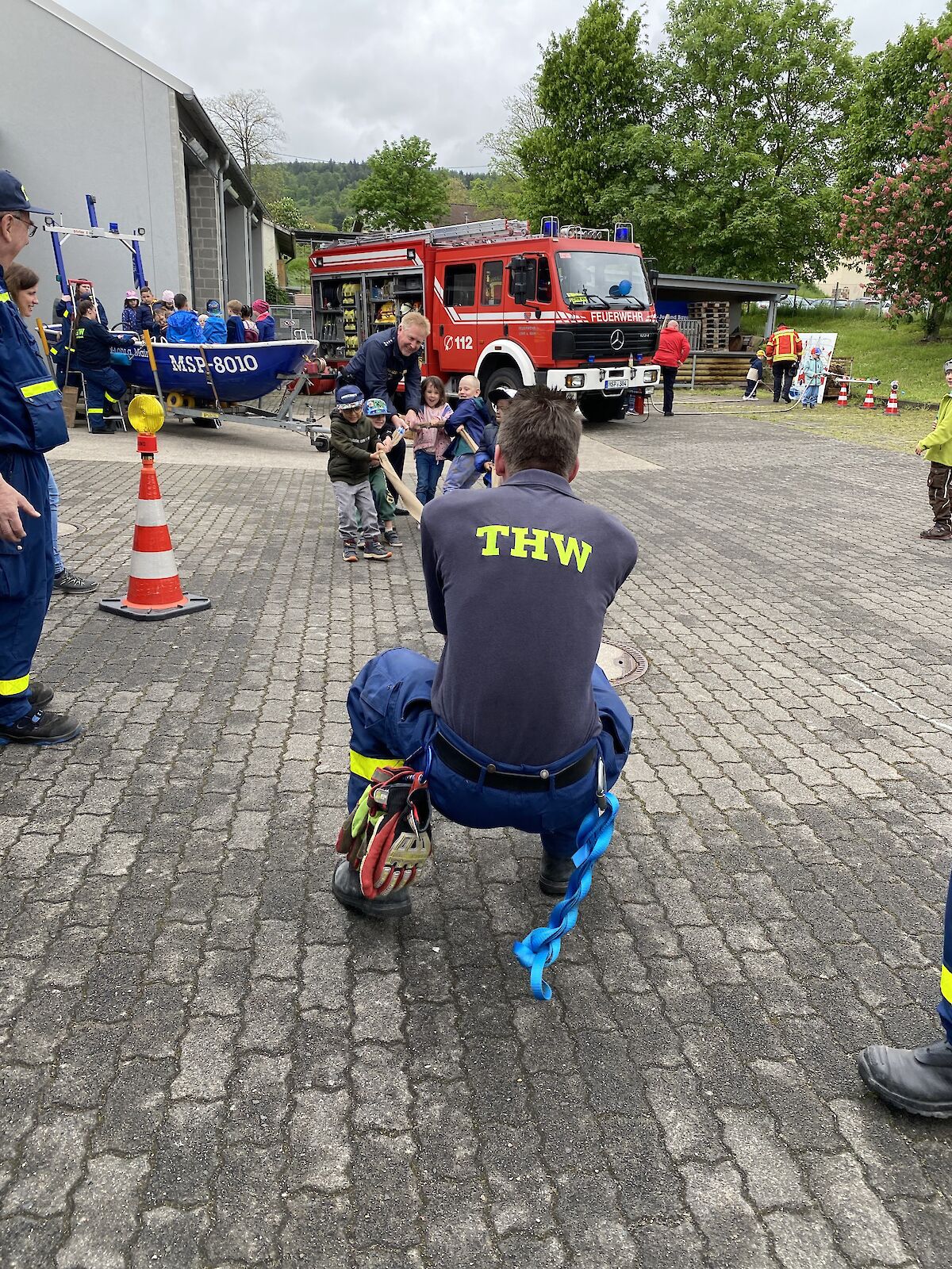 Endlich wieder Blaulichttag im THW Lohr