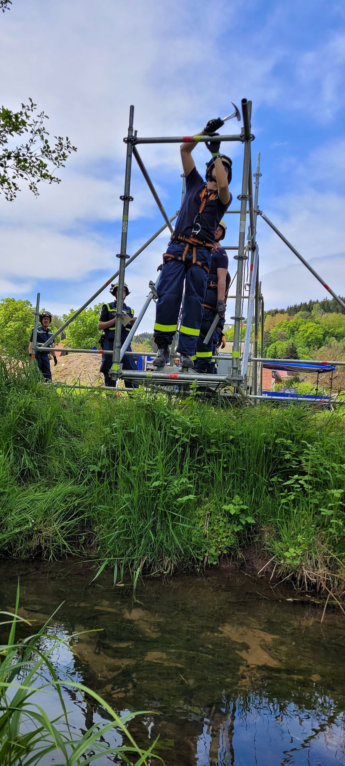 Mehrtagesausbildung Einsatz-Gerüst-System