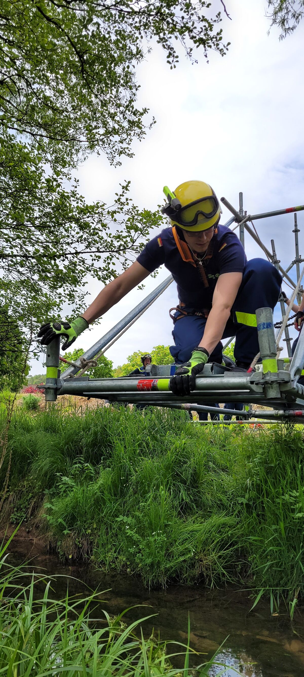 Mehrtagesausbildung Einsatz-Gerüst-System