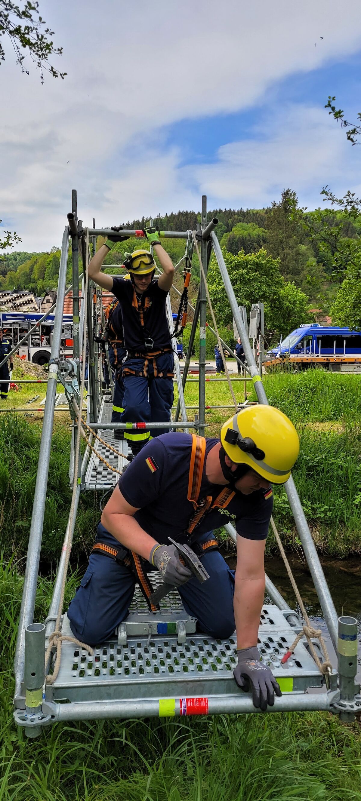 Mehrtagesausbildung Einsatz-Gerüst-System