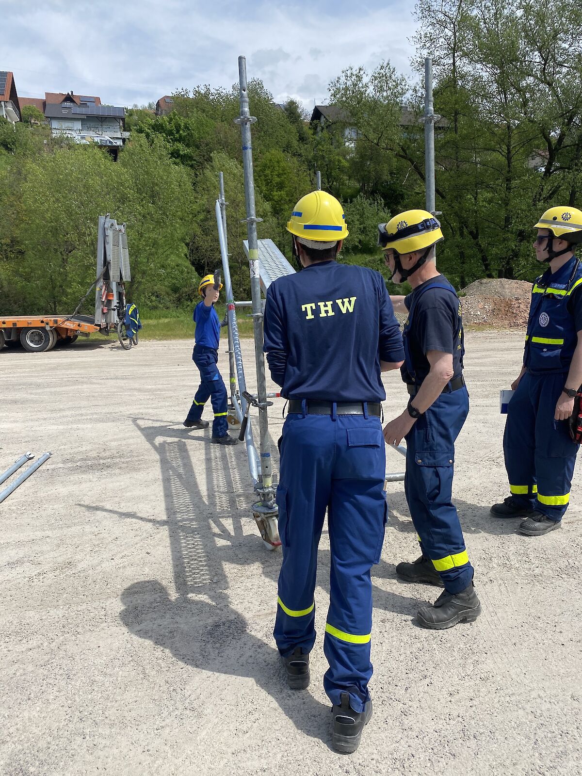 Mehrtagesausbildung Einsatz-Gerüst-System