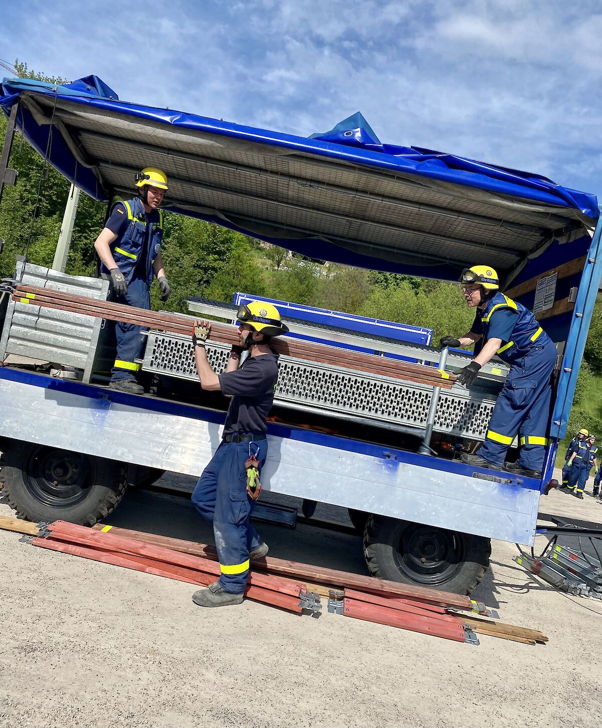 Mehrtagesausbildung Einsatz-Gerüst-System