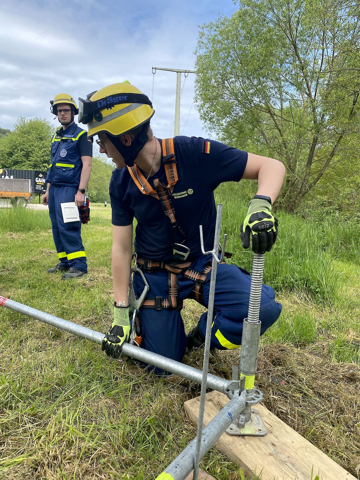 Mehrtagesausbildung Einsatz-Gerüst-System