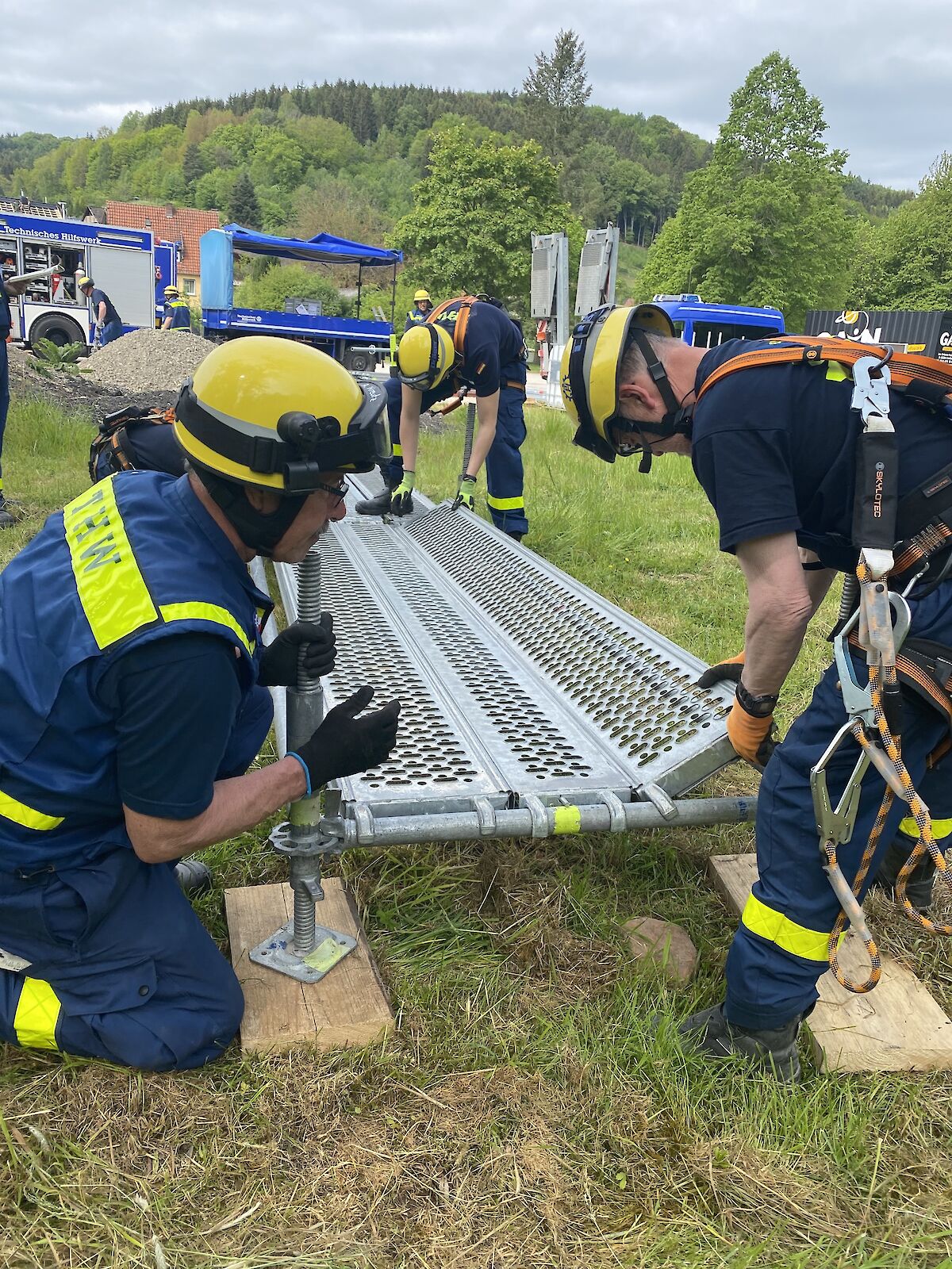 Mehrtagesausbildung Einsatz-Gerüst-System