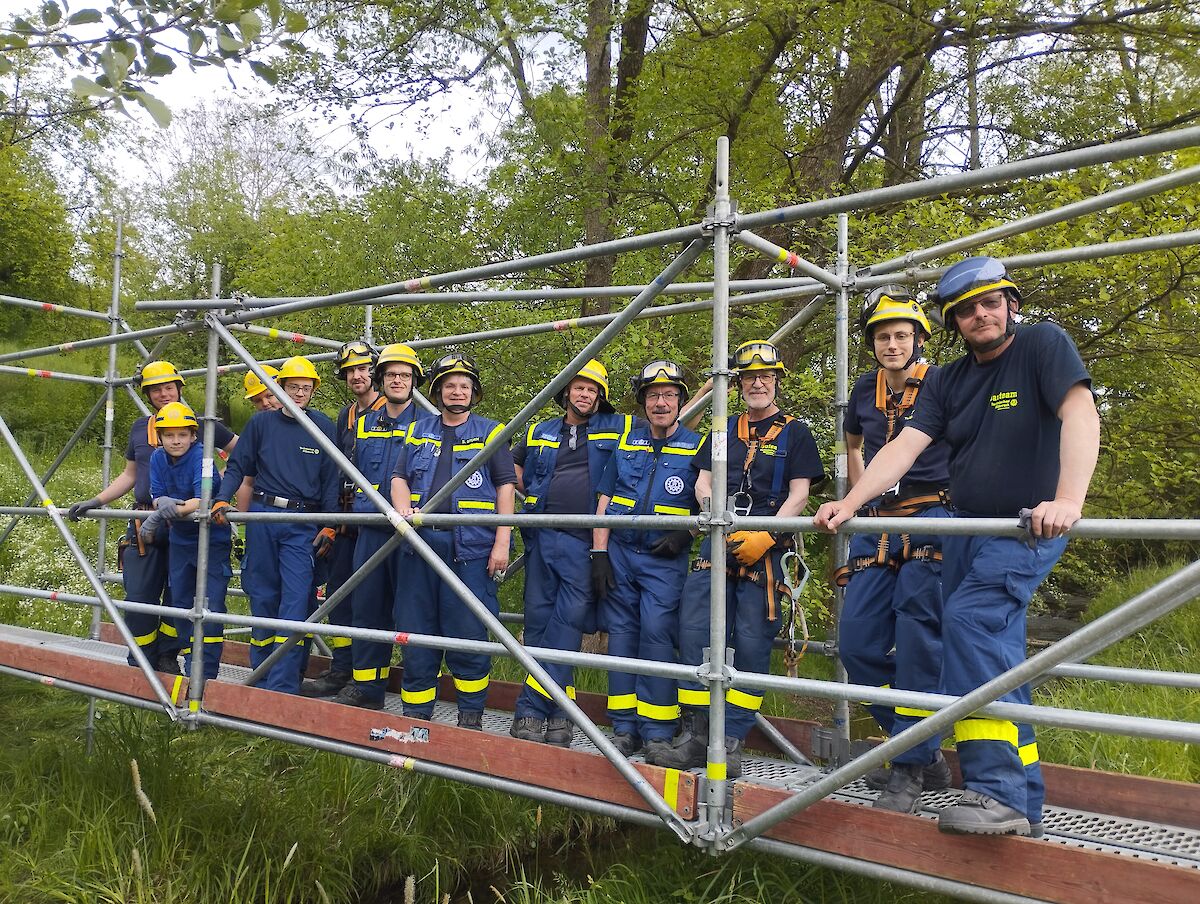 Mehrtagesausbildung Einsatz-Gerüst-System