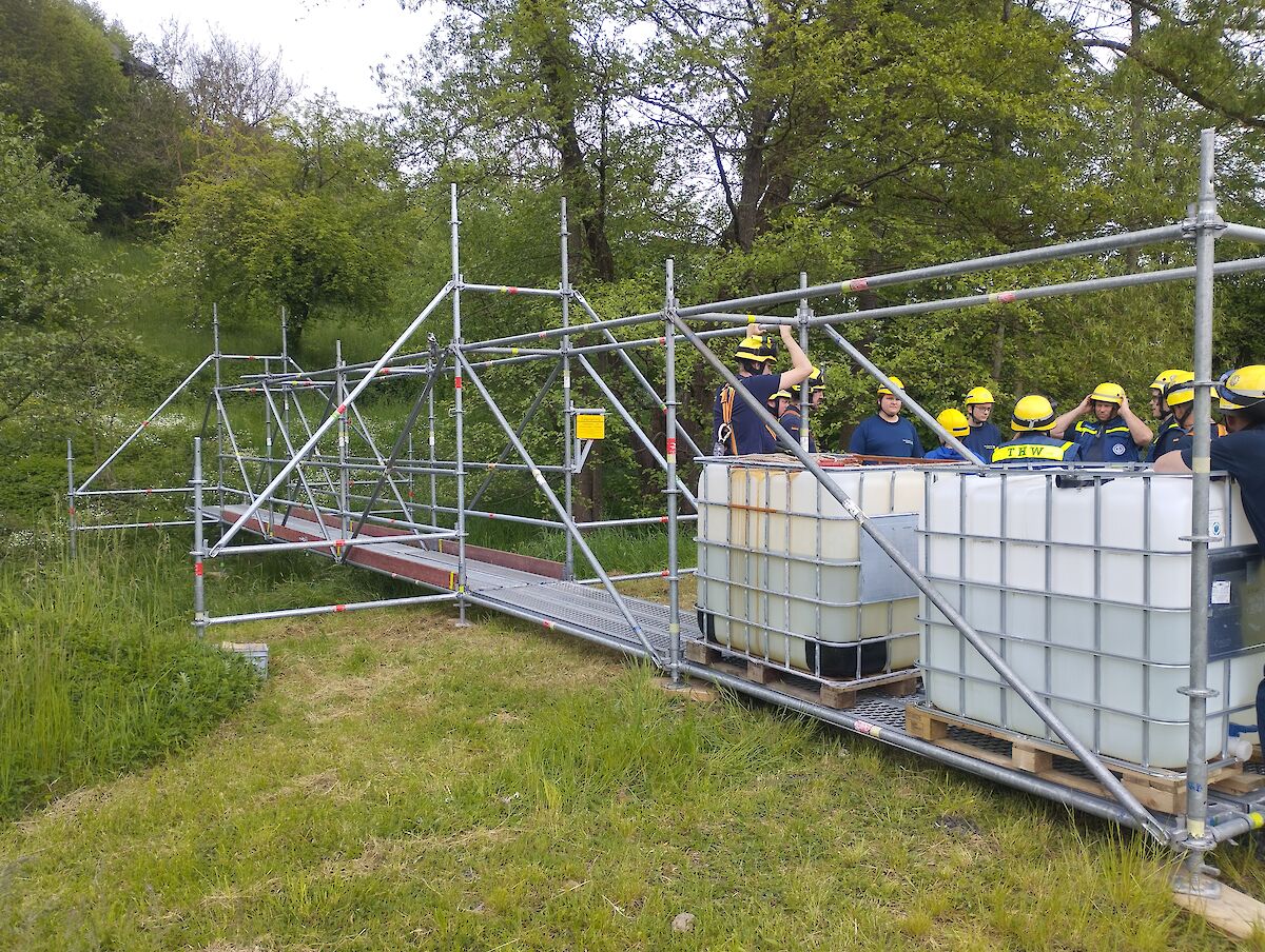 Mehrtagesausbildung Einsatz-Gerüst-System