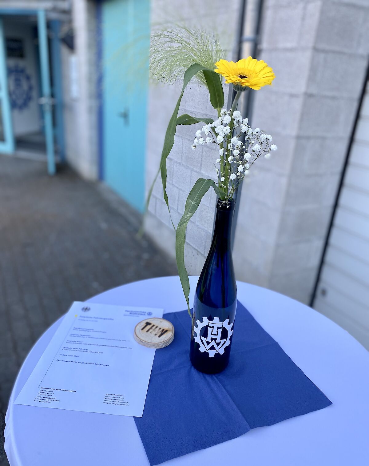 Feierliche Fahrzeugsegnung unseres neuen Einsatzbootes und des PKW OV Ford Ranger