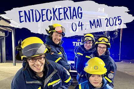 Entdeckertag beim THW Lohr - wir öffnen Türen, Tore und Fahrzeuge für Euch!