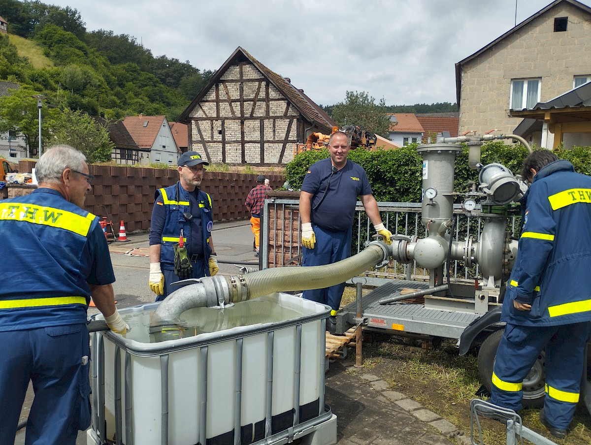 Technische Hilfeleistung für den Abwasserverband Partenstein