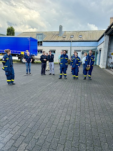 Gemeinsam stark für Lohr – Austausch beim THW