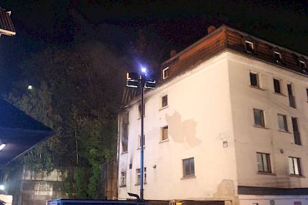 Gebäudebrand in Gemünden