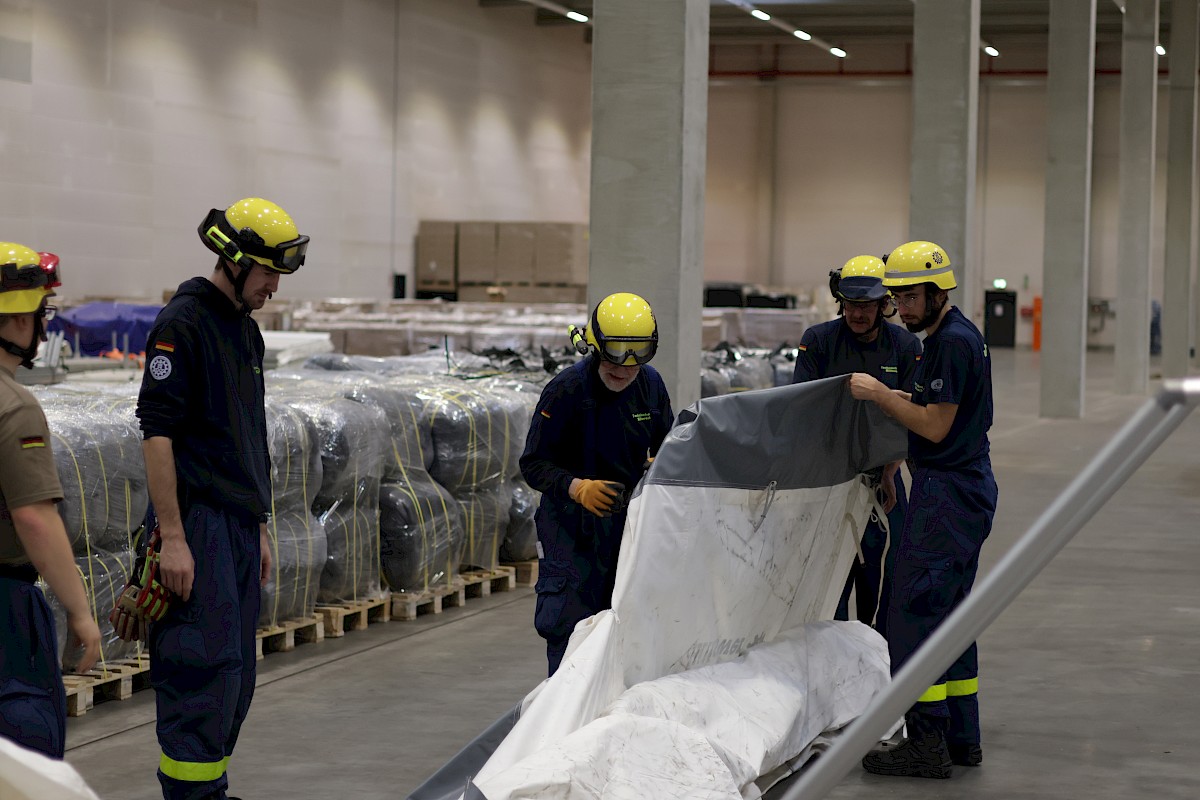 Letzte Quartalsausbildung des Jahres 2024 im THW Lohr