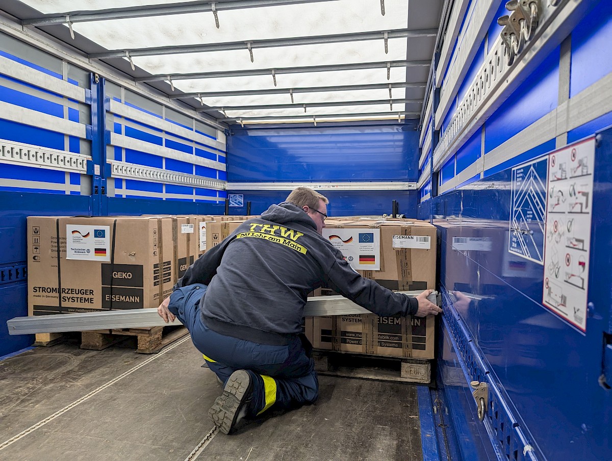 Hilfsgütertransport nach Bosnien und Herzegowina
