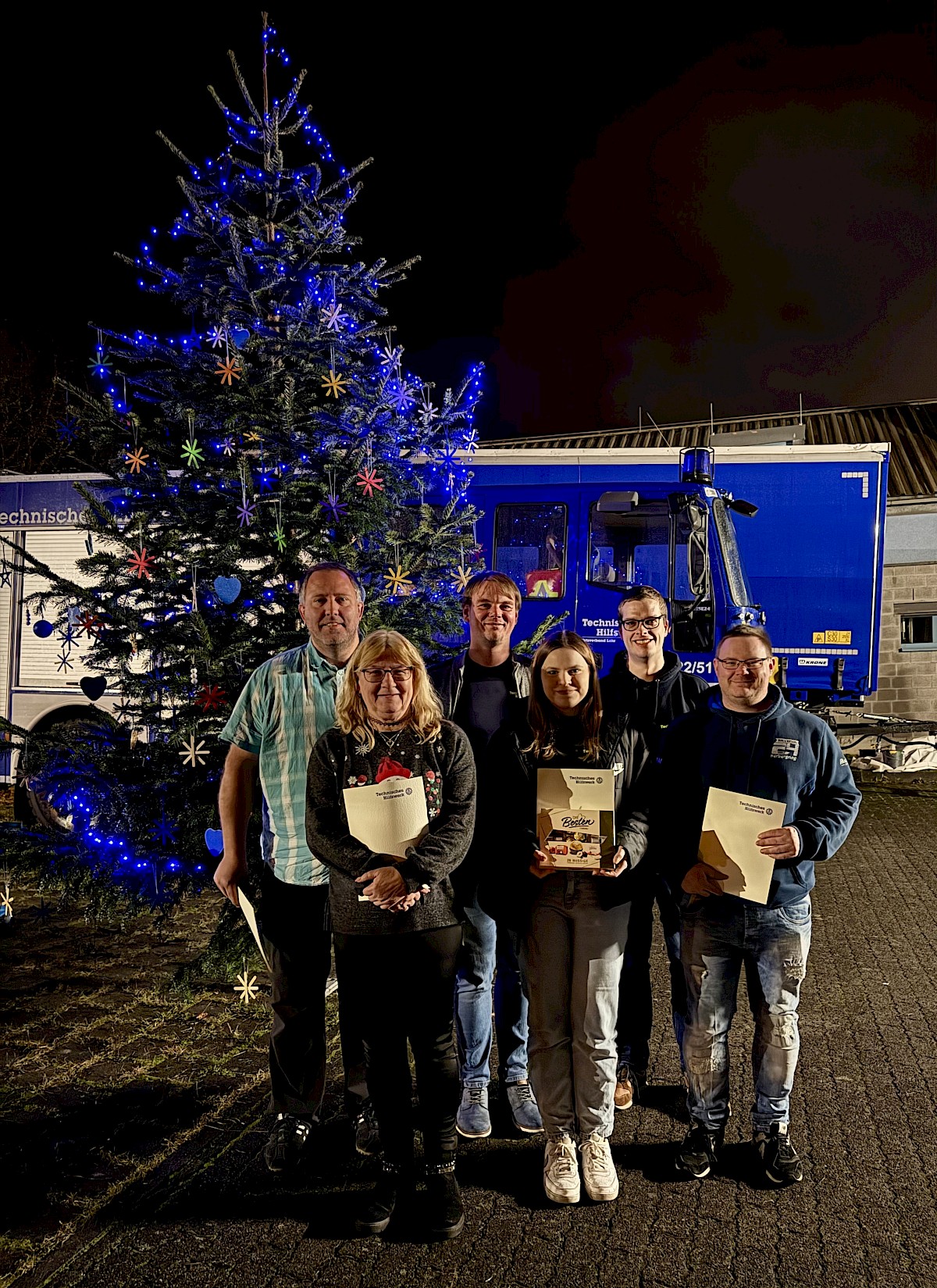 Weihnachtsfeier 2024 im THW Lohr