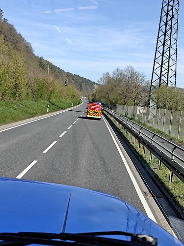 Waldebrandeinsatz in Mittelsinn