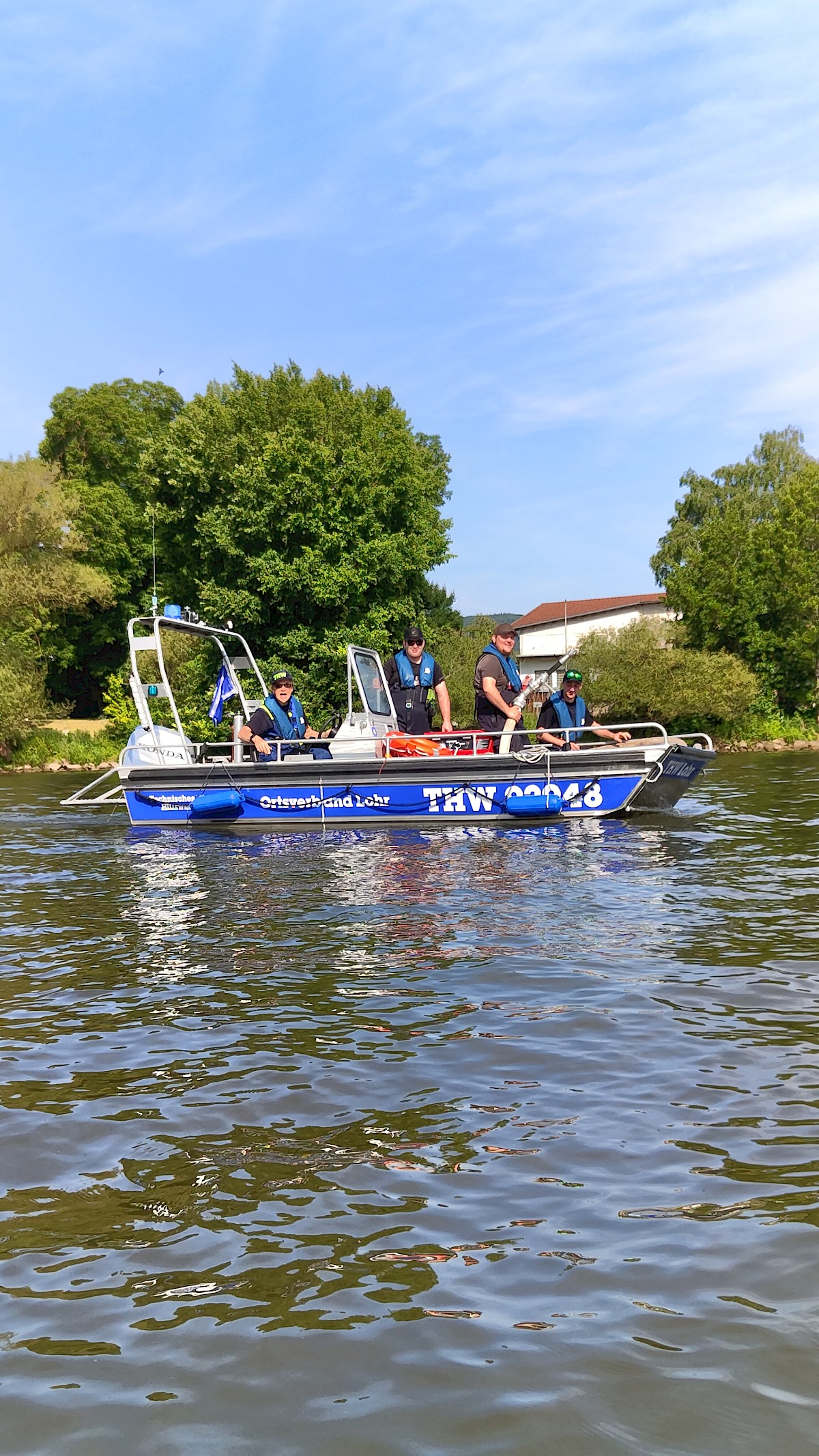 Gemeinsame Bootsausbildung mit der Feuerwehr Waldzell