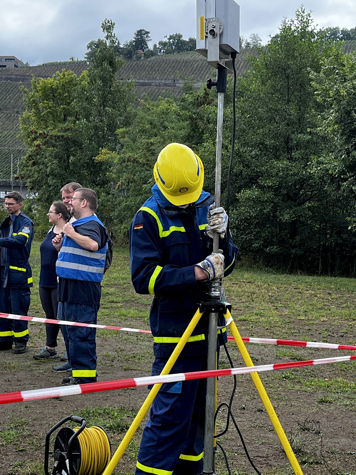 THW Jugend Lohr erlangt 3. Platz beim Bezirksjugendwettkampf