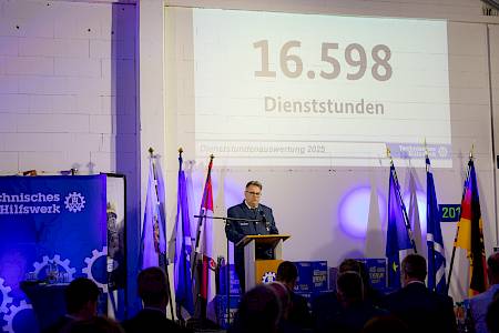 Jahresrückblick auf 2025 im THW Lohr - Rückblick, Ehrungen und der Blick nach vorne